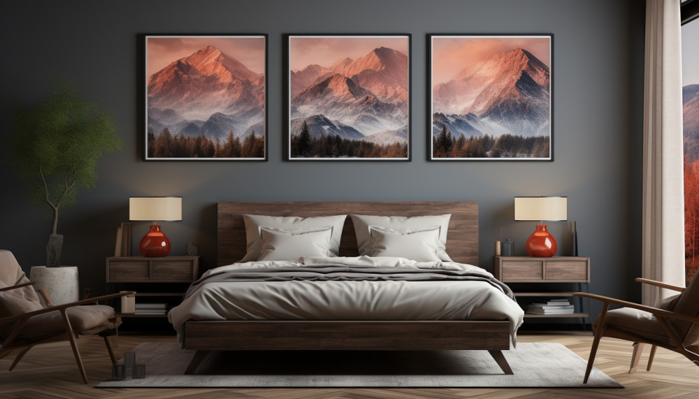 Other - How to successfully decorate a bedroom wall?